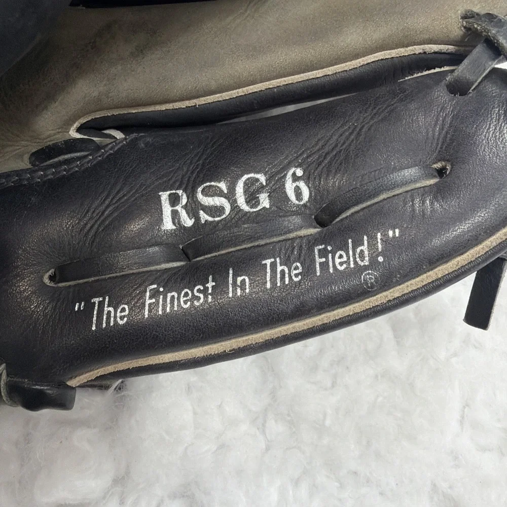 Rawlings RSG6 Soft Touch Edge-U-Cated Heel Leather Softball Baseball Glove Left